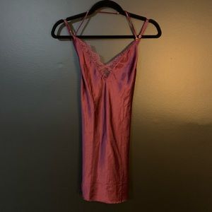 Victoria’s Secret purple crisscross open back gown